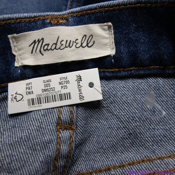 NEW Madewell Petite Balloon Jeans in Ellisboro Wash, P25 - Picture 11 of 16